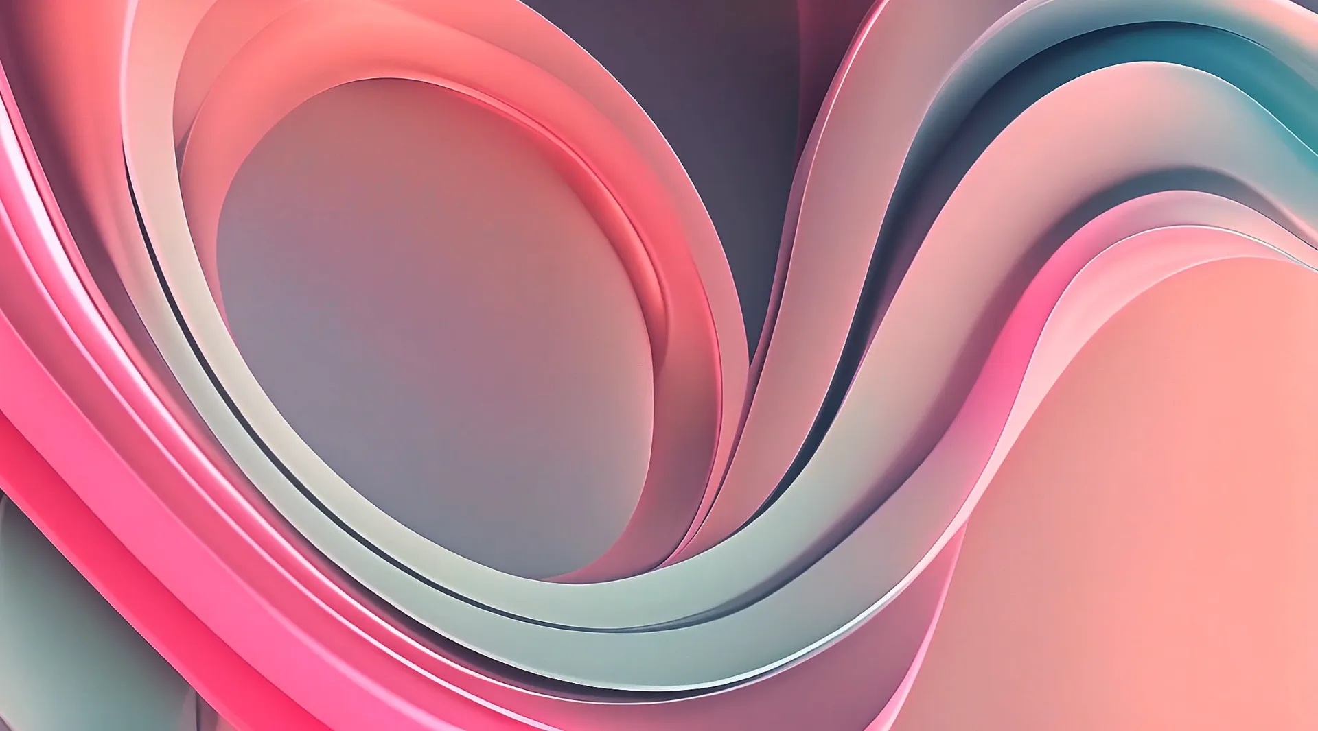 Pastel Swirls and Fluid Shapes Elegant Backdrop Loop